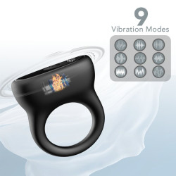 AnalTech Anneau Vibrant Vrizz 33mm Noir